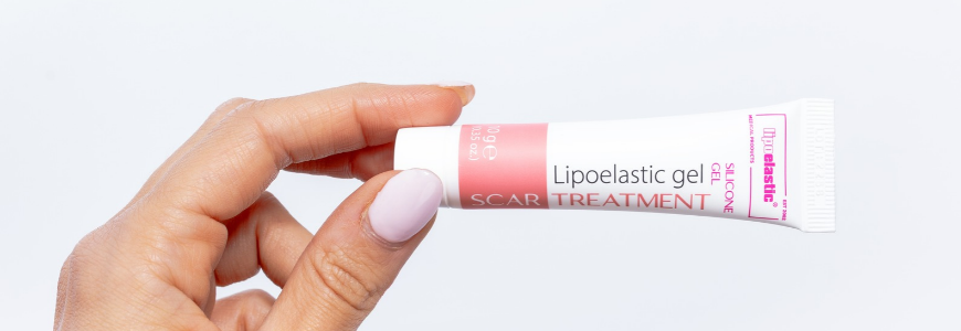 LIPOHEAL Silikongel für die Narbenpflege nach einer OP